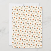 Invitation Neutre genre Pastel Boho Arc-en-ciel Premier anniv (Dos)