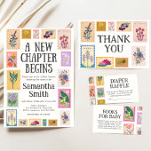 Invitation New Chapter Baby Shower 