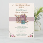 Invitation New Chapter Begins Bridal Shower (Debout devant)