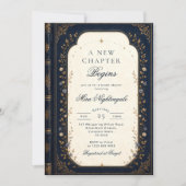 Invitation New Chapter begins Fantasy Enchanted bridal shower (Devant)