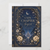 Invitation New Chapter begins Fantasy Enchanted bridal shower (Dos)