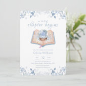 Invitation New Chapter Begins Winter Snowball Baby Shower (Debout devant)