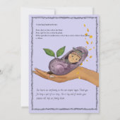 Invitation New Chapter Storybook Draw a Baby Shower Game Card (Dos)