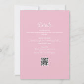 Invitation New Chapter Storybook Pink Baby Shower All In One (Dos)