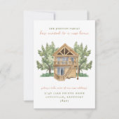 Invitation New Home Moving Announcement (Devant)