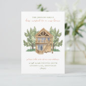 Invitation New Home Moving Announcement (Debout devant)