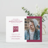 Invitation New Mexico State University Graduation (Debout devant)