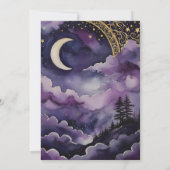 Invitation New Moon Invocation Pagan Prayer Ritual Card (Dos)