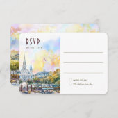 Invitation New Orleans RSVP Wedding Insert Destination (Devant / Derrière)