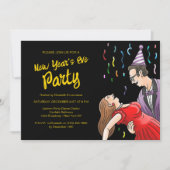 Invitation New Years Eve Party (Devant)