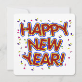 Invitation New Years Eve Party (Devant)