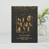 Invitation New Years Eve Party Event Details Announcement (Debout devant)