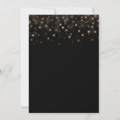 Invitation New Year's Eve Party Gold Glitzy Sparkle  (Dos)