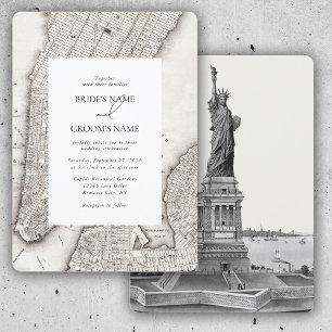 Invitation New York City Destination Mariage NYC