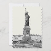 Invitation New York City Destination Mariage NYC (Dos)