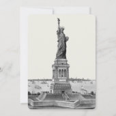 Invitation New York City Destination Mariage NYC (Dos)