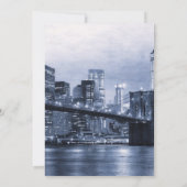 Invitation New York City Skyline Modern Luxury (Dos)