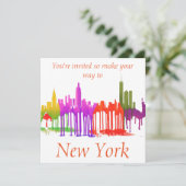 INVITATION NEW YORK, MAGMAS D'HORIZON DE NY - (Debout devant)