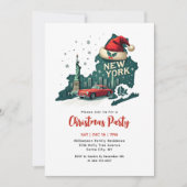 Invitation New York State Christmas (Devant)