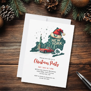 Invitation New York State Christmas