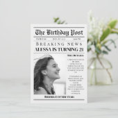 INVITATION NEWSPAPER BIRTHDAY (Debout devant)