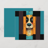 Invitation Nez de chien (Devant / Derrière)