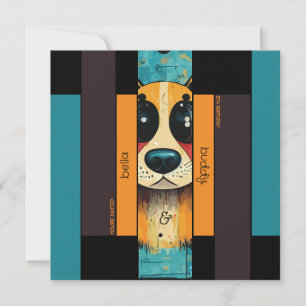 Invitation Nez de chien