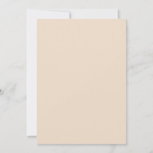 Invitation Nice boho rustique moderne élégant mariage mexicai (Dos)