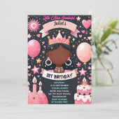 Invitation Nice mignonne Reine Miss Onederday 1er Anniversair (Debout devant)