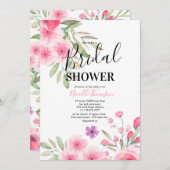 Invitation Nice pastel colored illustration of (Devant / Derrière)