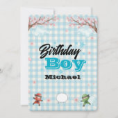 Invitation Niche Kids Martial Arts Party Decor (Devant)