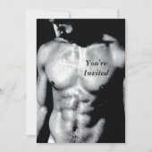 Invitation Nick Wet bw, tu es invité (Devant)