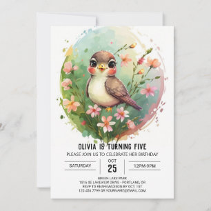 Invitation Nid en ligne Birthday