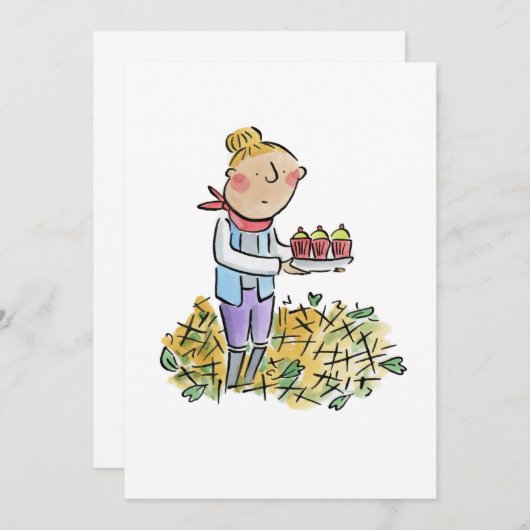 Invitation Nid vide (Devant / Derrière)