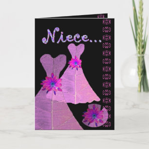 Invitation NIECE - Be My Bridesmaid - Personnalisable