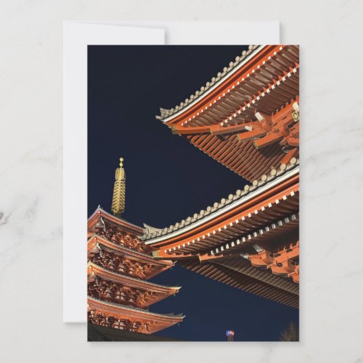 Invitation Night of Kaminarimon in Tokyo Japan (Devant)