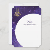Invitation Nikah Wedding Invite | Moderne de la Walimah islam (Dos)