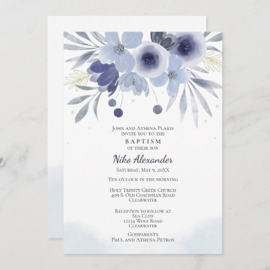 Invitation Niko. (Devant / Derrière)