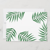 Invitation N'IMPORTE QUEL ÂGE - Anniversaire Jungle Safari In (Dos)