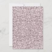 Invitation N'importe quel âge Anniversaire Parties scintillan (Dos)