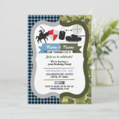 Invitation N'importe quel âge Chevalier et l'armée Joint Boys (Debout devant)