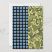 Invitation N'importe quel âge Chevalier et l'armée Joint Boys (Dos)