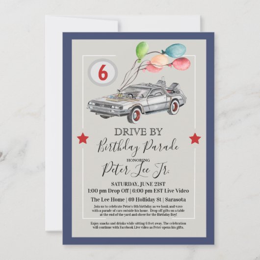 Invitation N'IMPORTE QUEL ÂGE - Conduite par Virtual Boy Birt (Devant)