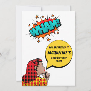 Invitation N'importe quel âge drôle Anniversaire