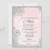 Invitation N'IMPORTE QUEL ÂGE - Fille Vacances d'hiver Invita (Devant)