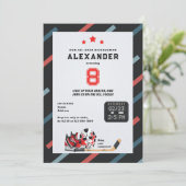 Invitation N'Importe Quel Âge Hockey Sur Glace Patinage Tous (Debout devant)