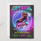 Invitation N'IMPORTE QUEL ÂGE - Patinage à rouleaux Invitatio (Devant)