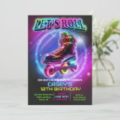 Invitation N'IMPORTE QUEL ÂGE - Patinage à rouleaux Invitatio (Debout devant)