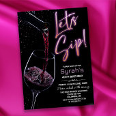 Invitation N'IMPORTE QUEL ÂGE - Sirotons l'invitation d'anniv