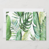 Invitation N'IMPORTE QUEL ÂGE - Wild Birthday Jungle Safari I (Dos)